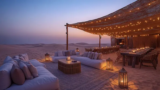 Sonara Camp Restaurant: Fine Dining in a Desert Camp
