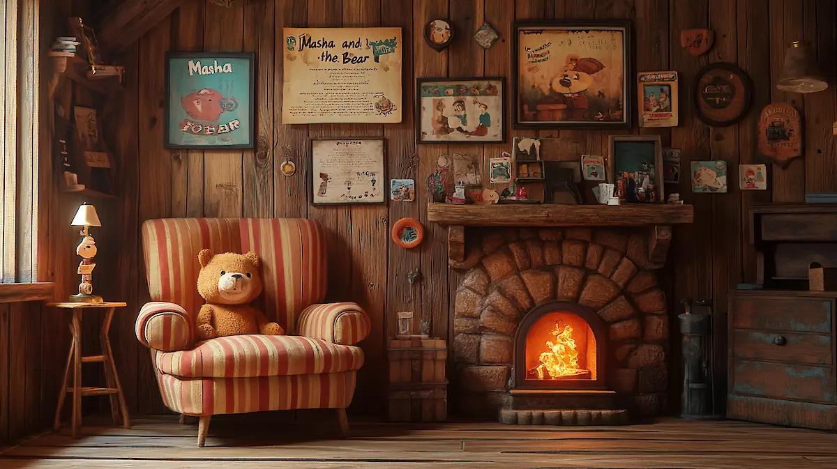 "Masha and the Bear" Restaurant in Dubai: a Family-Friendly Café with a Children's Theme