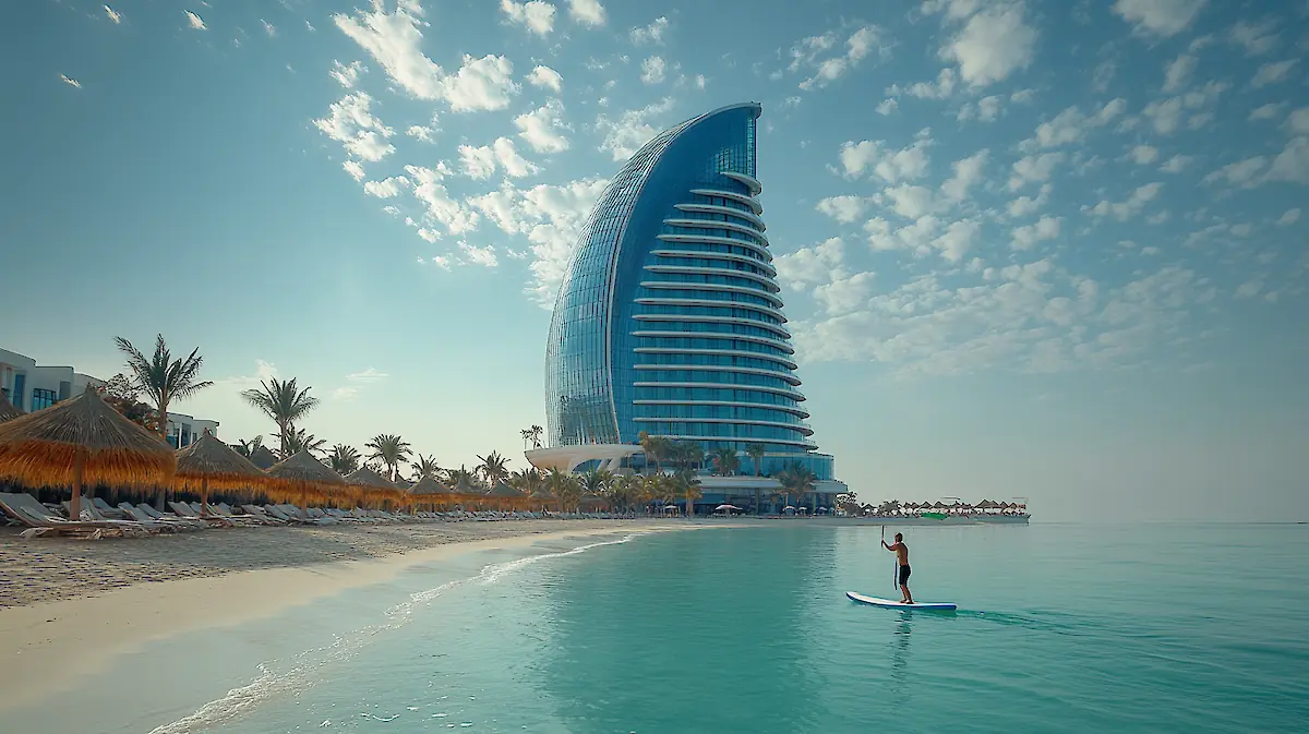Jumeirah Beach Hotel ("The Wave"): Room and Entertainment Overview