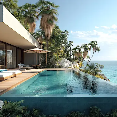 Nikki Beach Resort & Spa Dubai: Beach Club and Accommodation