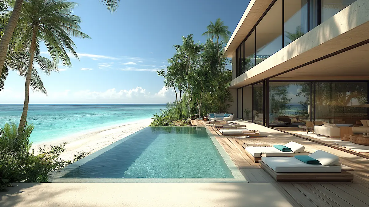 Nikki Beach Resort & Spa Dubai: Beach Club and Accommodation