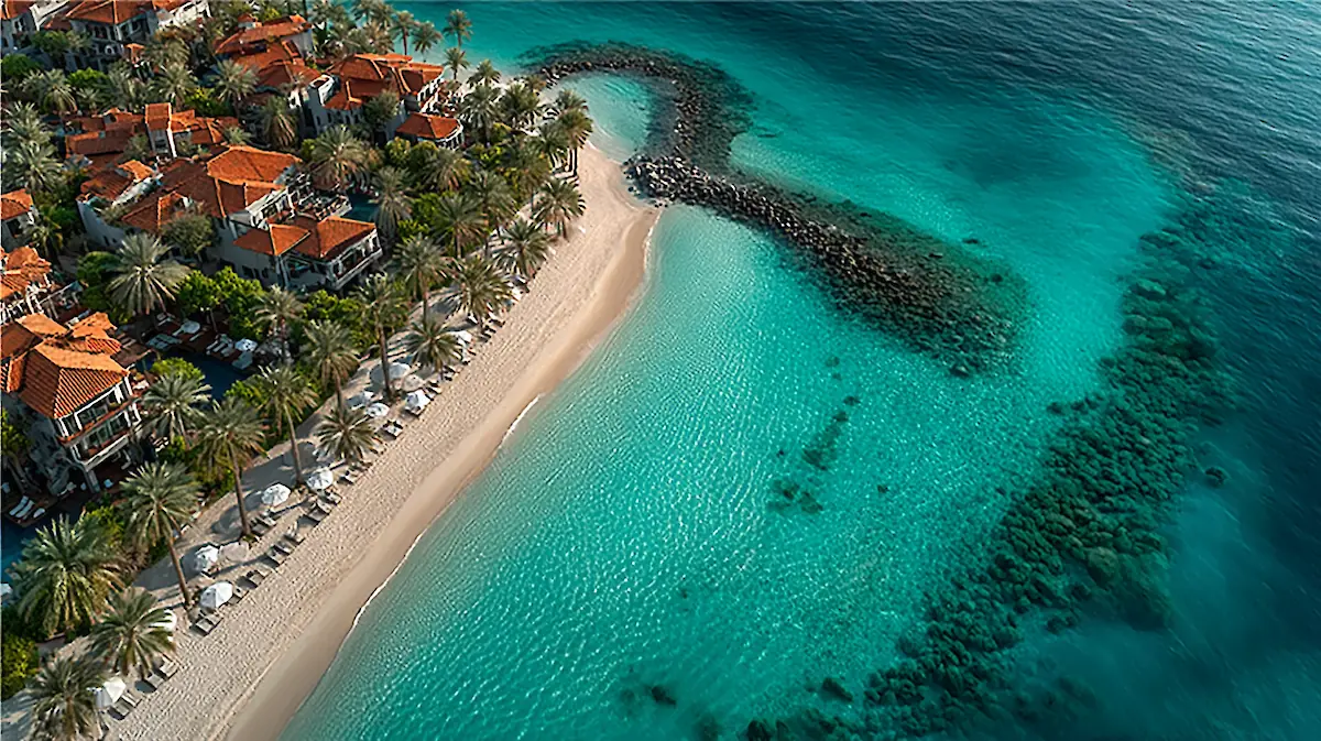 Anantara The Palm Dubai Resort: Overwater Villas on the Palm