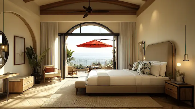 JA Palm Tree Court at JA The Resort: Family Beach Vacation