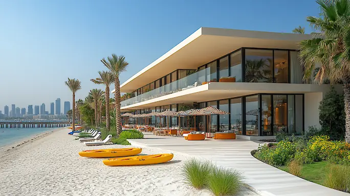 W Dubai – The Palm Hotel: Bold Design and Beach Parties