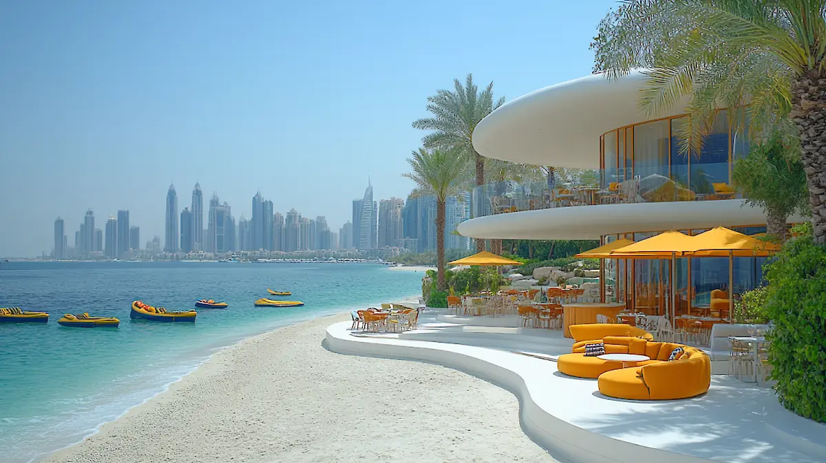 W Dubai – The Palm Hotel: Bold Design and Beach Parties