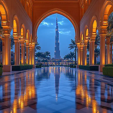 Palace Downtown Hotel: An Arabian Tale by Dubai's Fountains