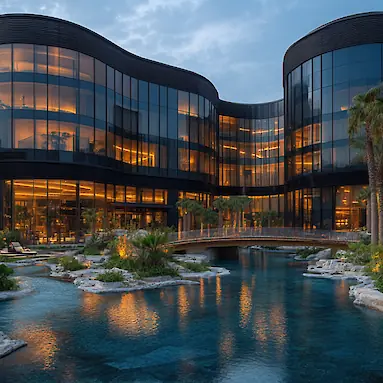 Grand Hyatt Dubai Hotel: A Resort in the City Next to Creek Park