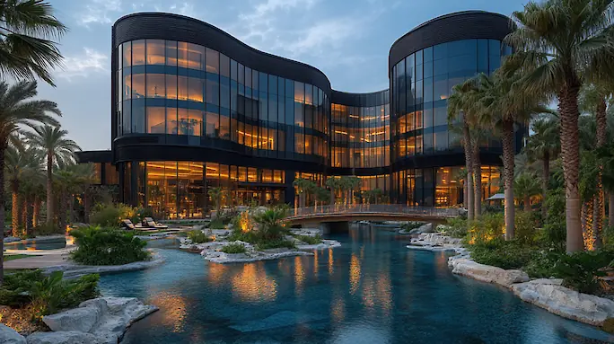 Grand Hyatt Dubai Hotel: A Resort in the City Next to Creek Park