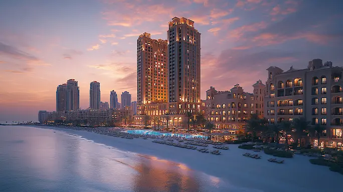Sofitel Dubai Jumeirah Beach (JBR) Hotel: Beach Vacation with a French Accent