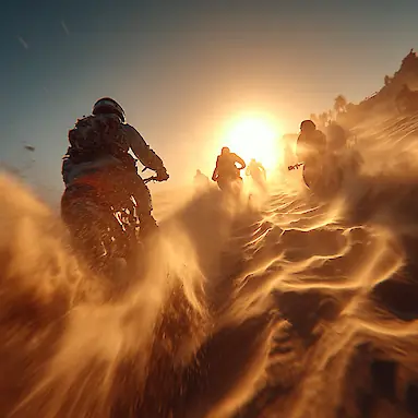 Sandboarding in Dubai: Sliding Down the Dunes During a Safari