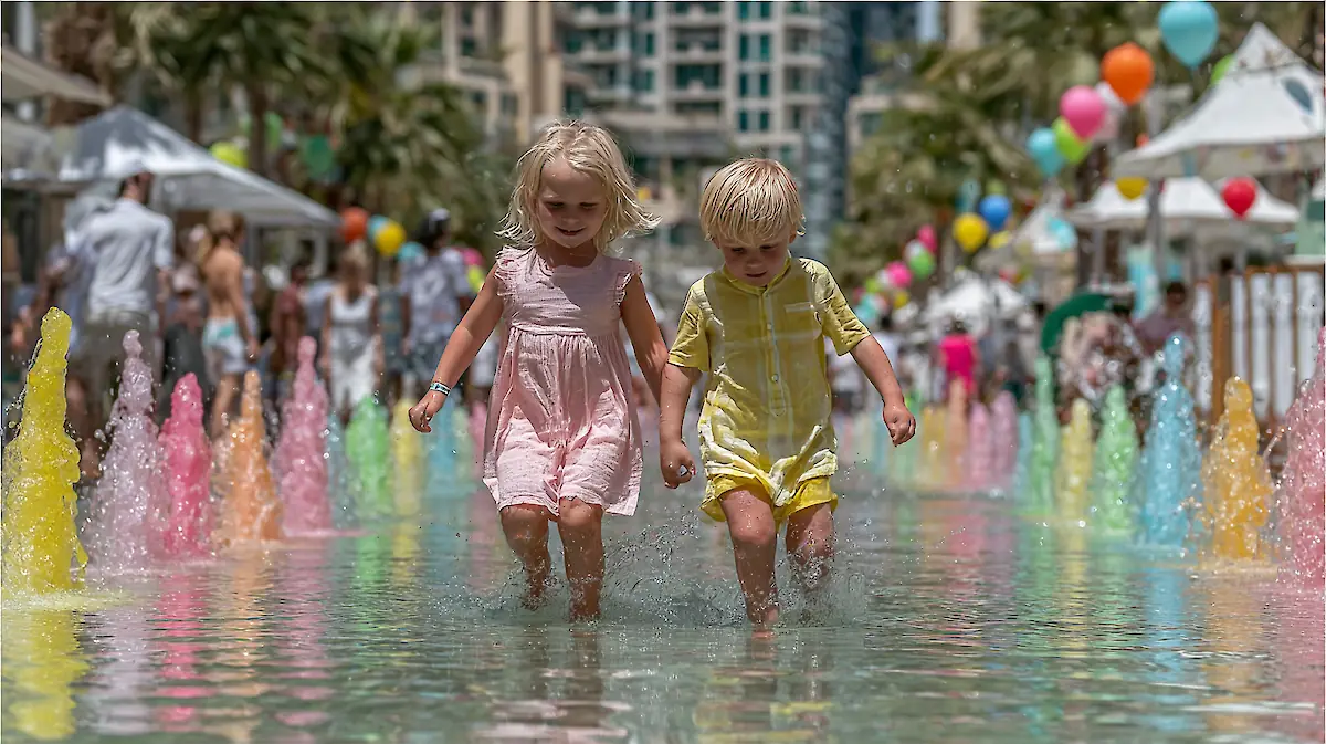 Splash Pad Water Park in JBR: Water Fun for Toddlers