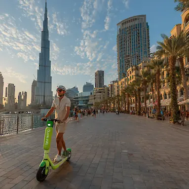 Аренда велосипедов и самокатов в Дубае