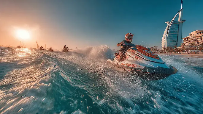 Jet Ski в Дубае — где покататься и сколько стоит аренда гидроцикла