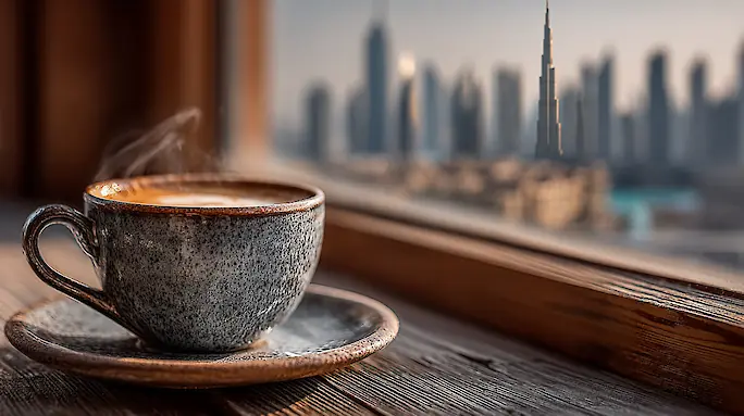 The Best Coffee Shops with a View of the Burj Khalifa