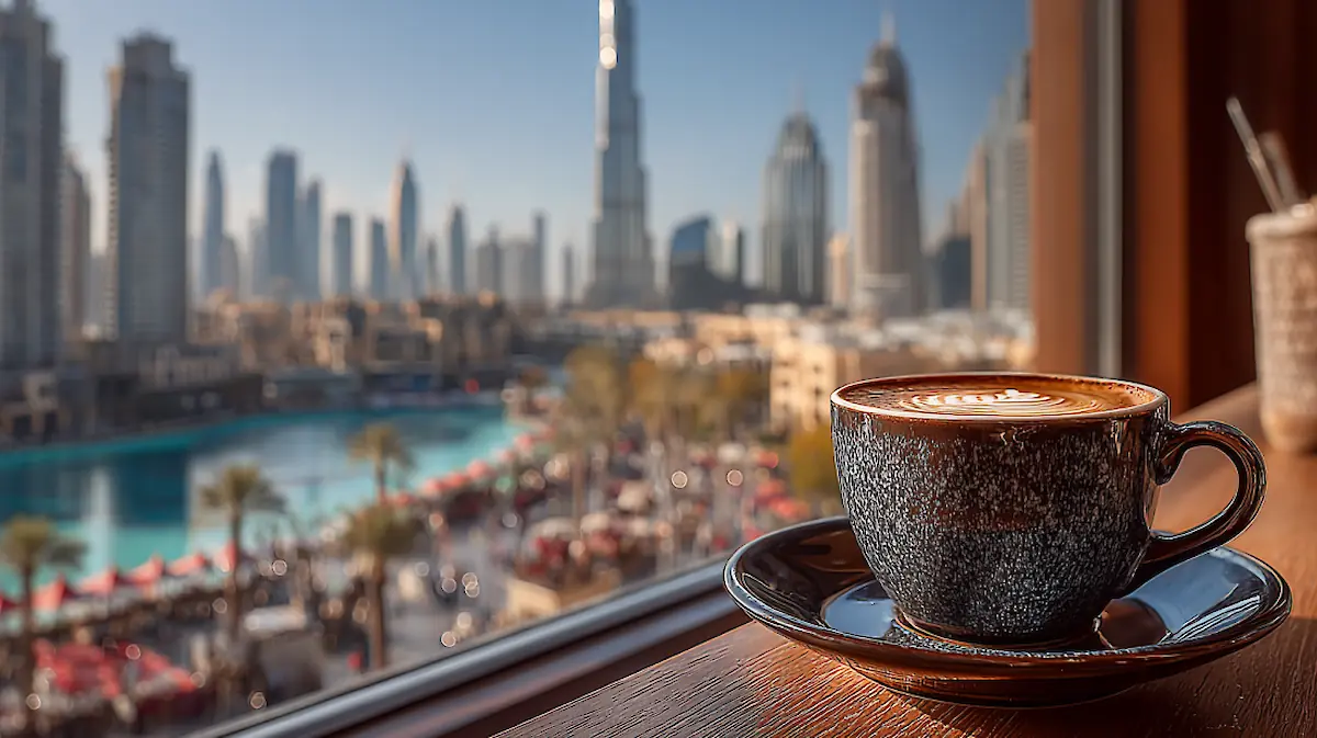 The Best Coffee Shops with a View of the Burj Khalifa