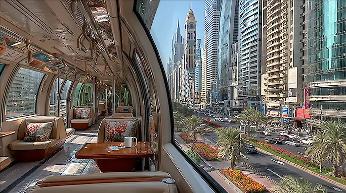 The Golden Metro Car in Dubai: What It Is and How to Get There