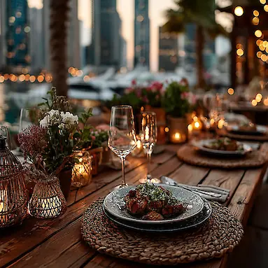 Депозиты в ресторанах Дубая: beach clubs, rooftops и fine dining, когда требуют и как не потерять деньги