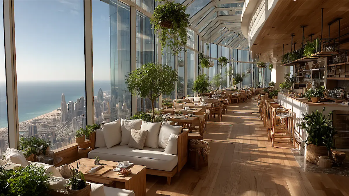 Еда в Дубае летом: что заказывать в жару и где комфортно есть при +40