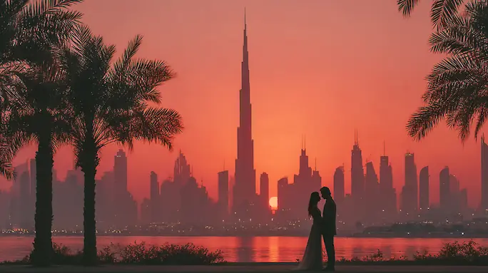 Фотограф в Дубае для предложения руки и сердца