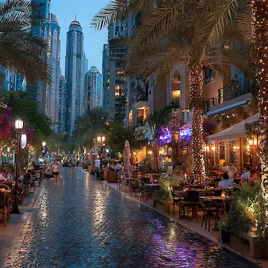 Dubai’s Districts for Active Tourists: Beaches, Walking, Nightlife