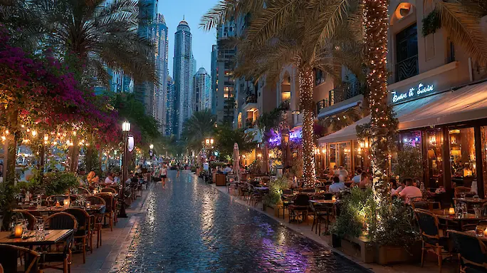 Dubai’s Districts for Active Tourists: Beaches, Walking, Nightlife