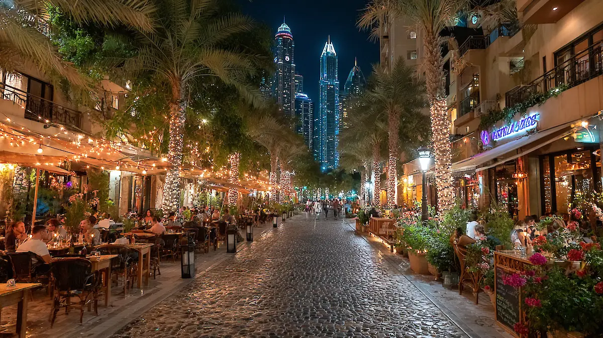 Dubai’s Districts for Active Tourists: Beaches, Walking, Nightlife